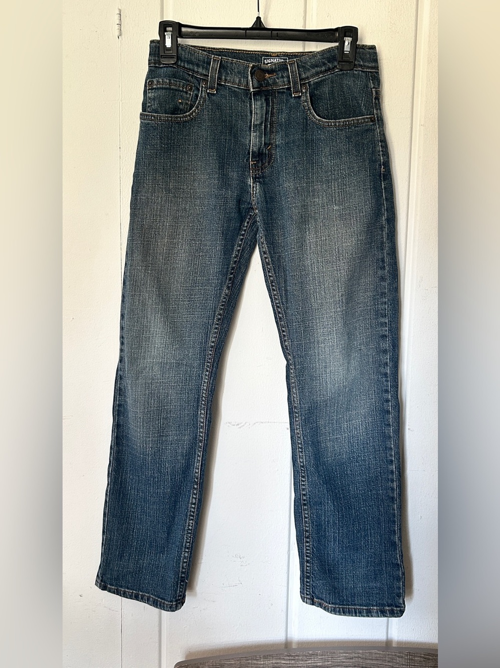 Levi's Men's Straight Jeans in Blue Wash
